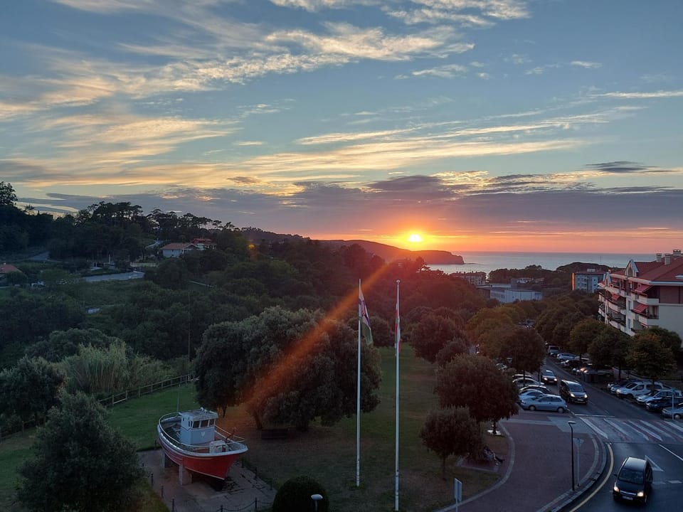 Sea view, Sunset