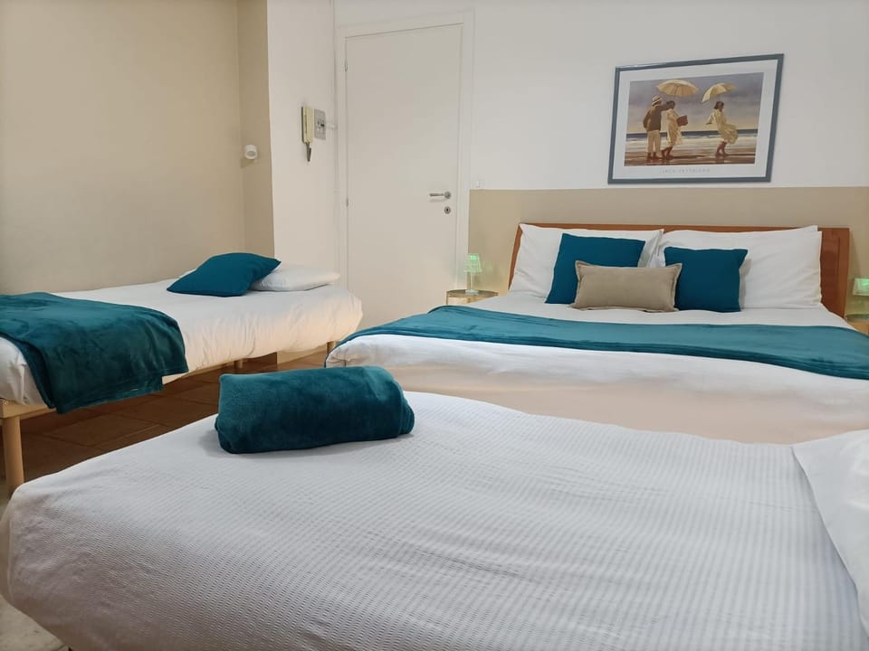 Property building, Living room, Bedroom