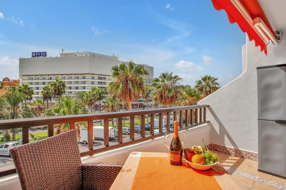Property building, Day, View (from property/room), Balcony/Terrace, Dining area