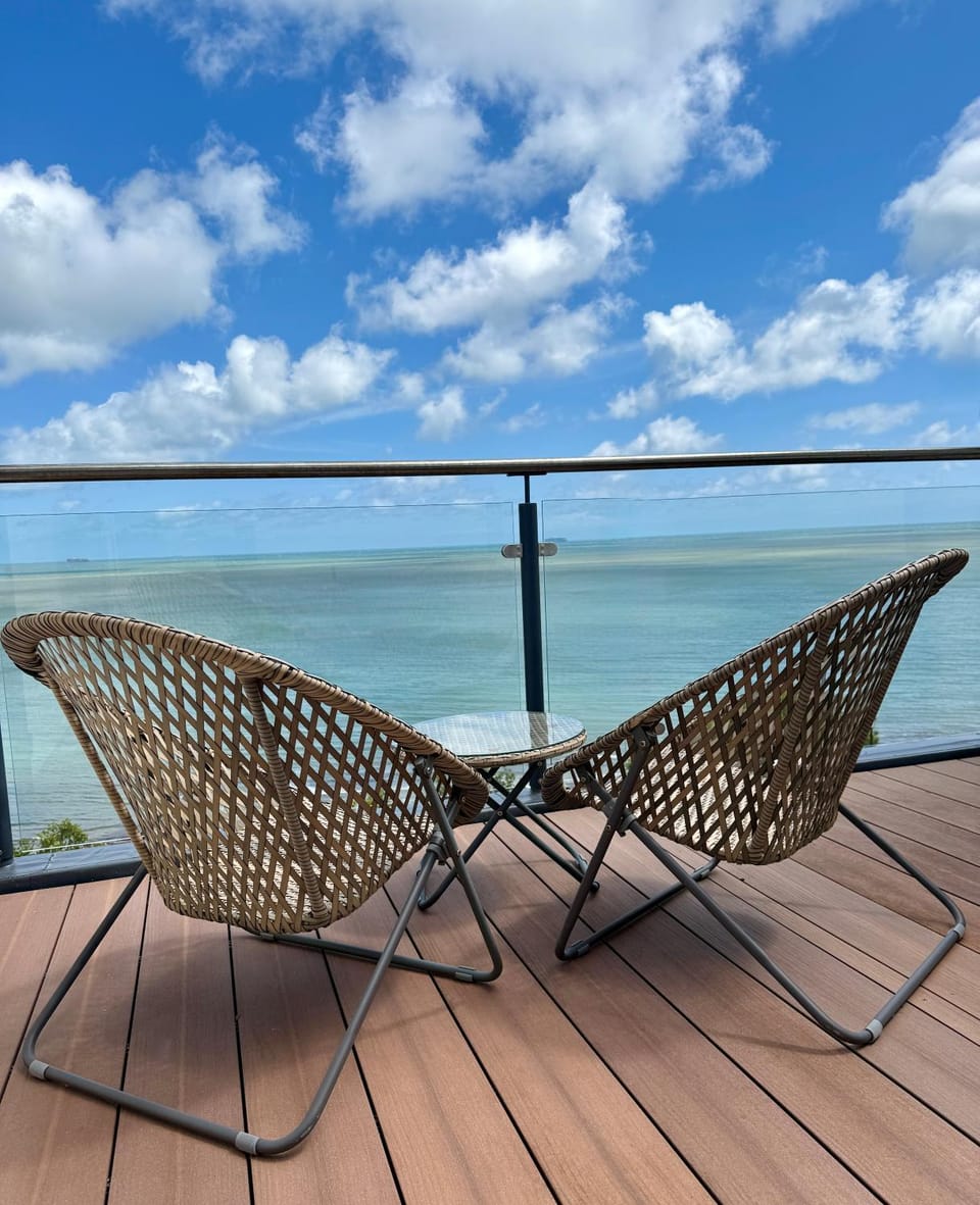 Balcony/Terrace, Seating area, Sea view