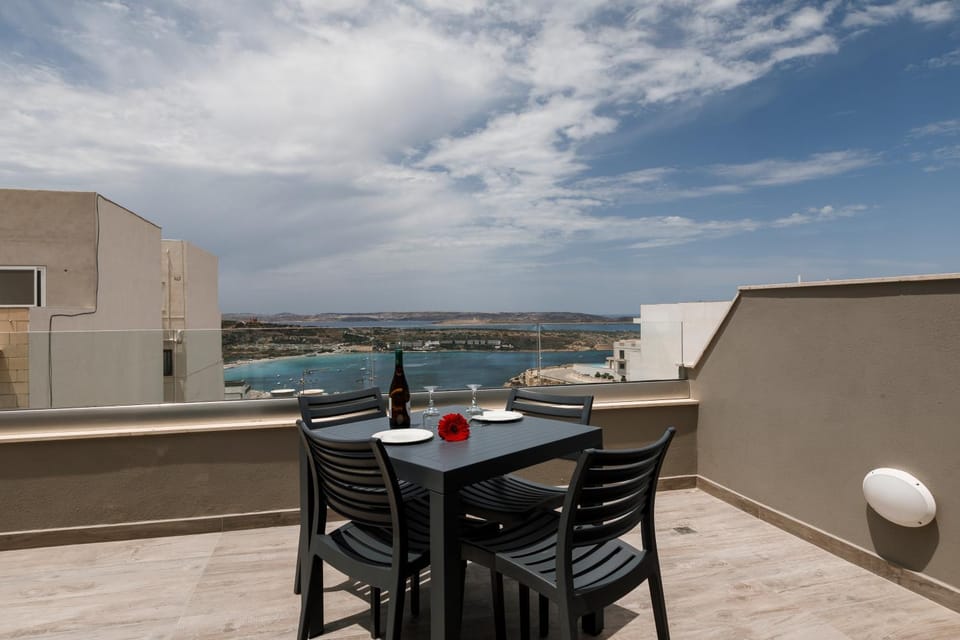 Lovely Penthouse in Mellieha-seaview by Homely Apartment in Malta