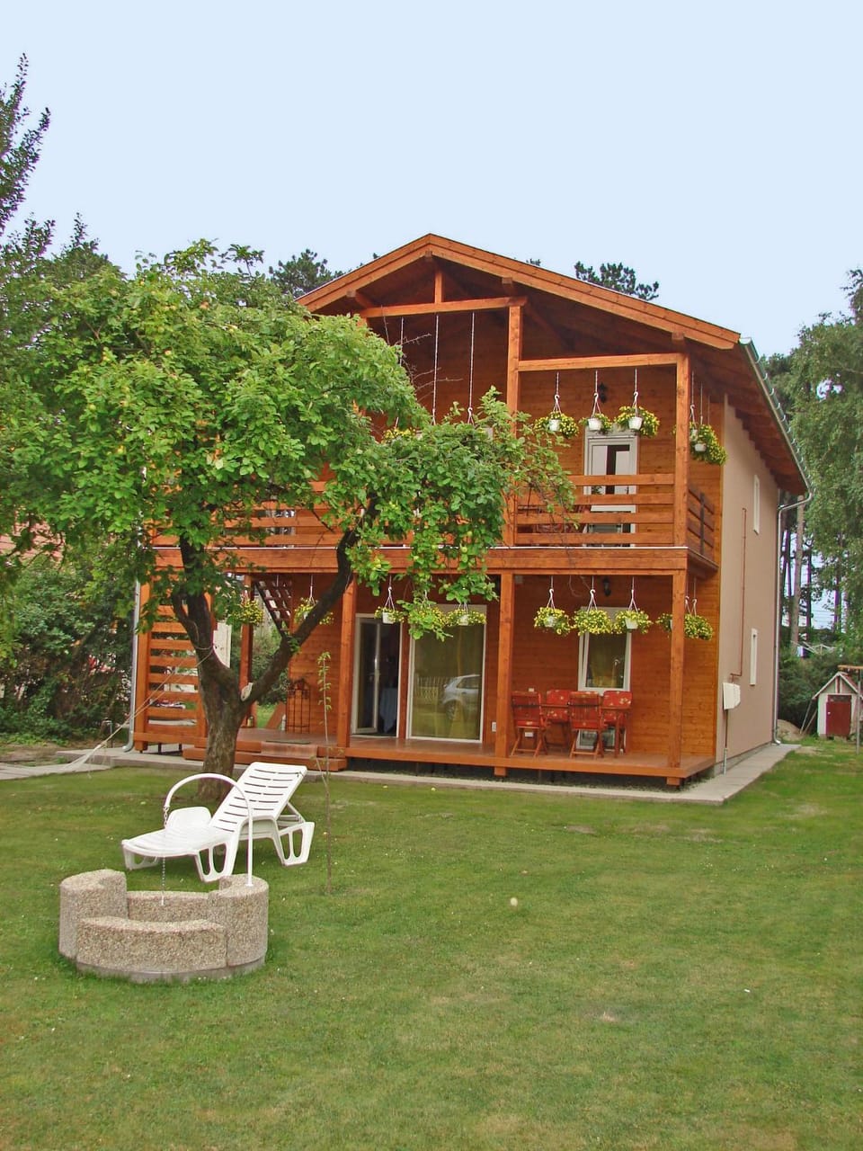 Property building, Garden view