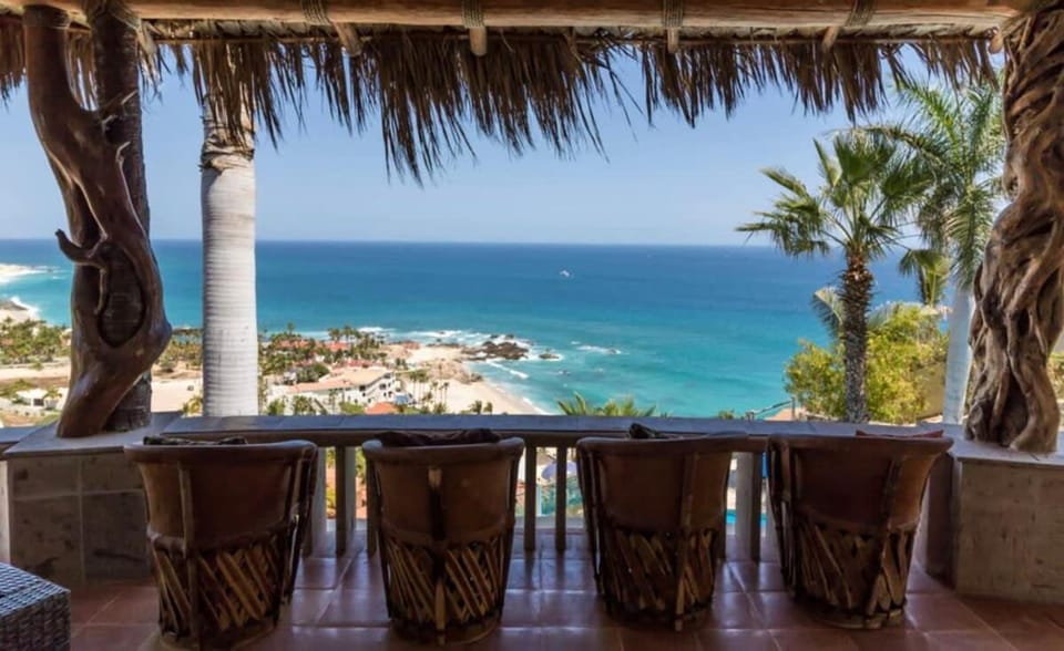 Infinite views of Palmilla beach and East Cape Villa in Baja California Sur