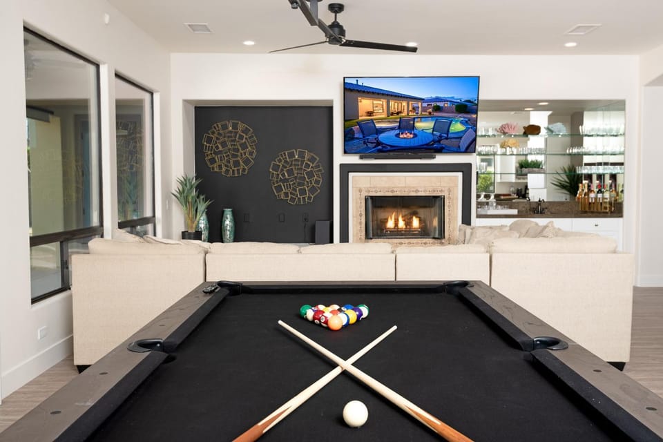 Billiard, Game Room, TV and multimedia
