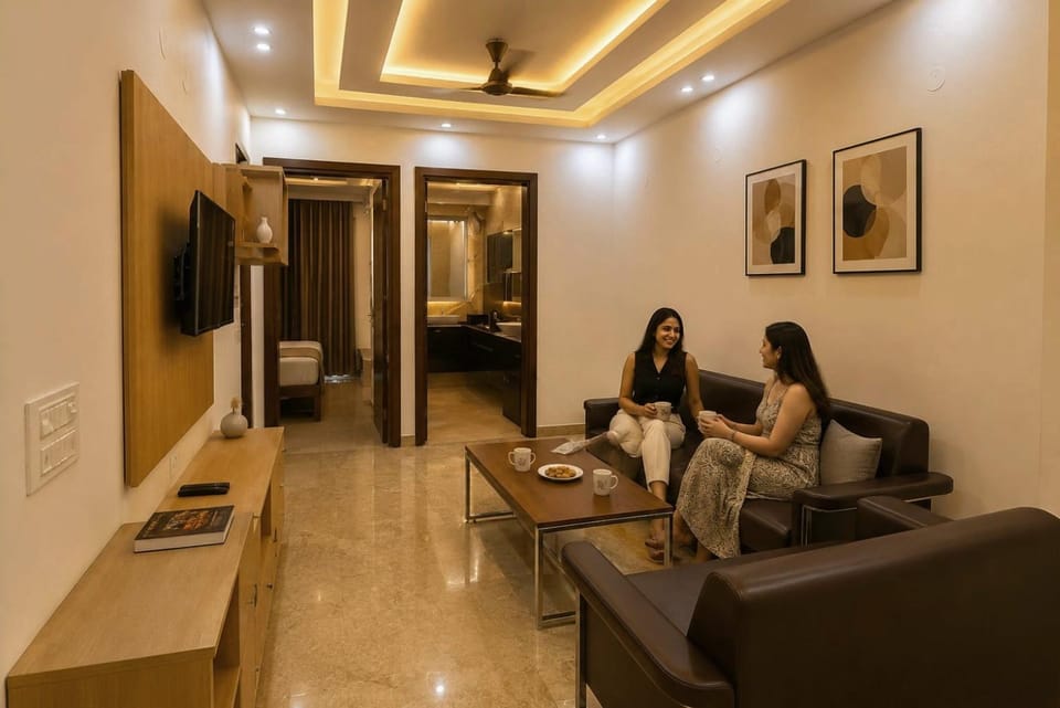 People, TV and multimedia, Living room, Seating area, group of guests