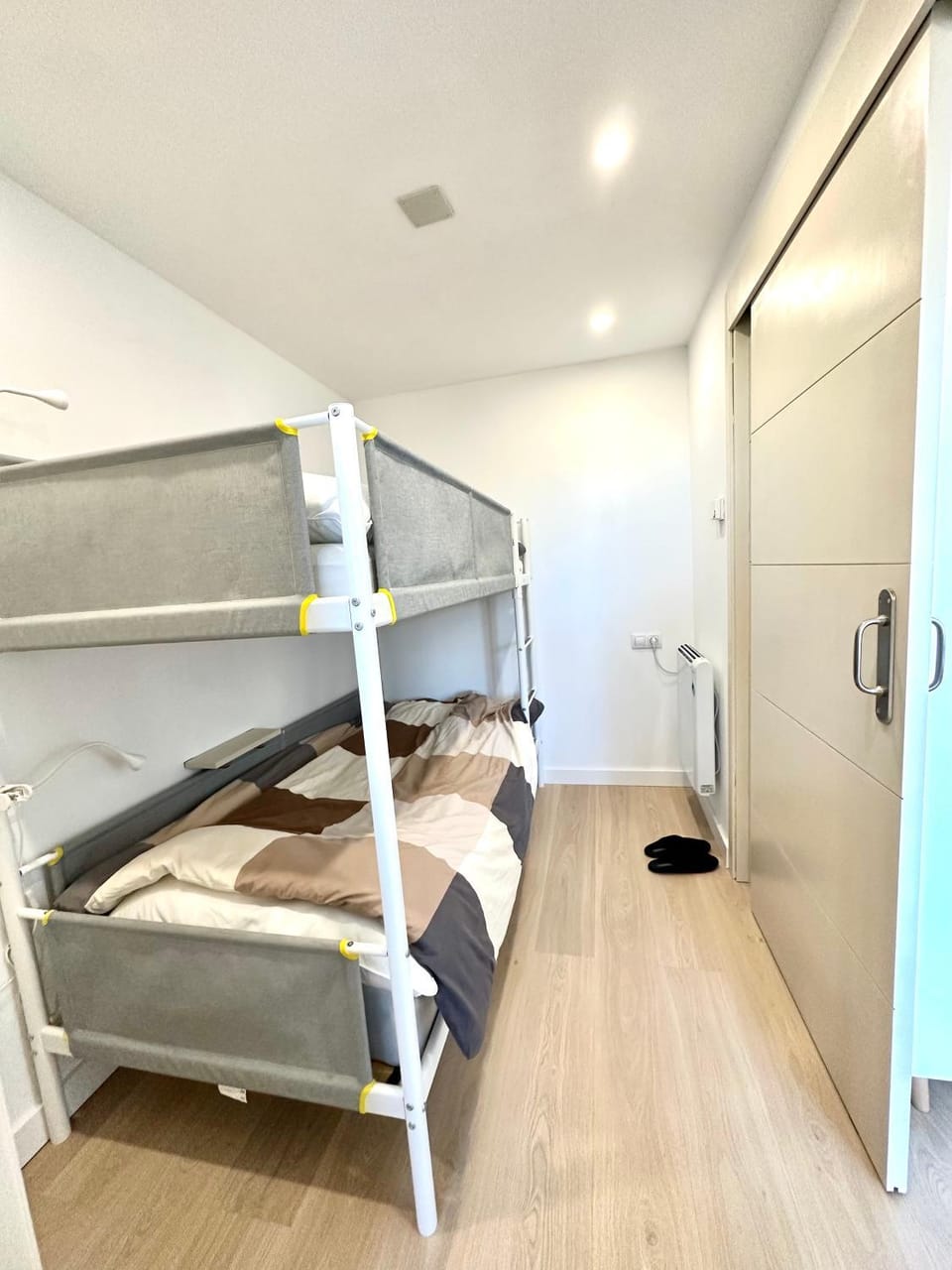 Bed, Bedroom, bunk bed, wardrobe