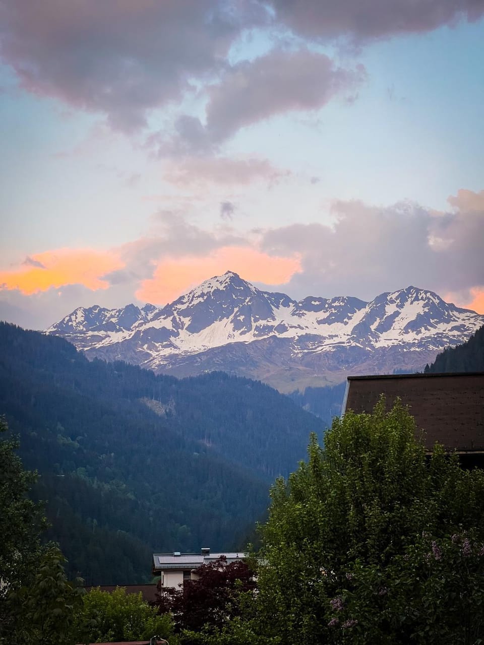 Natural landscape, View (from property/room), Mountain view, Sunset