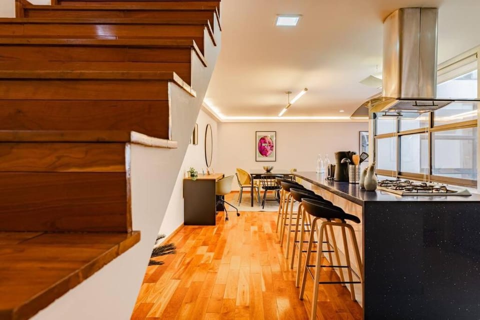 Stylish apartment with private roof top & jacuzzi Apartment in Mexico City