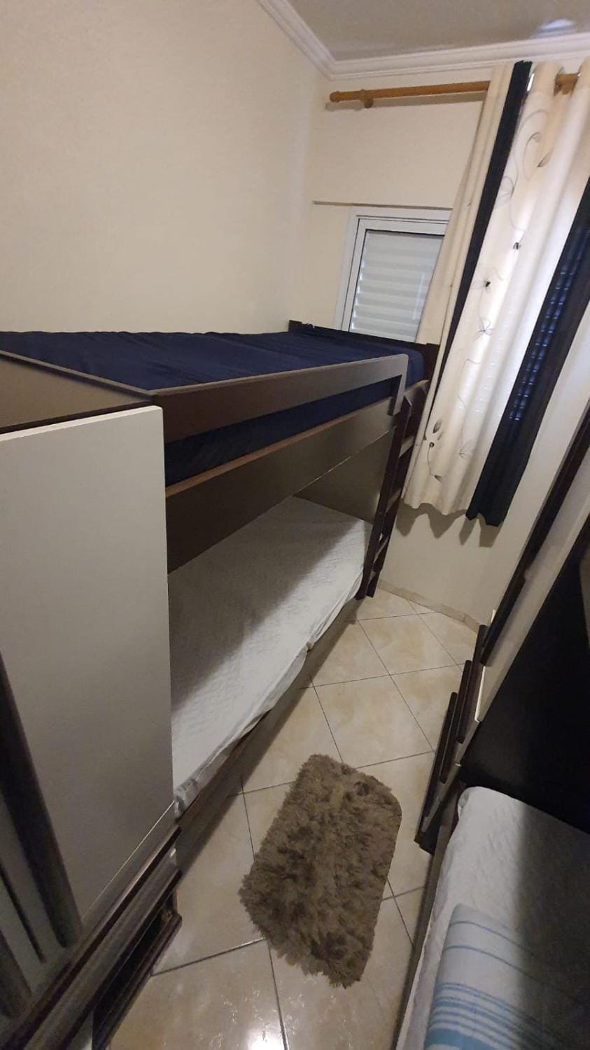 Apto a 50m da praia, com ar condicionado, wifi , portaria 24h Apartment in State of São Paulo