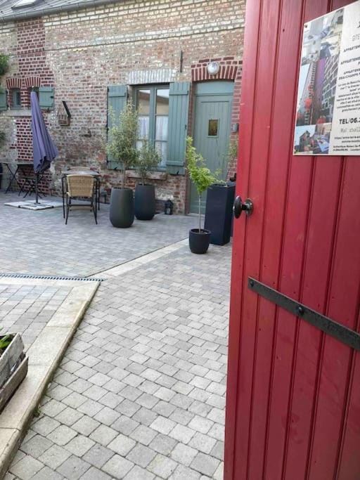 Property building, Patio