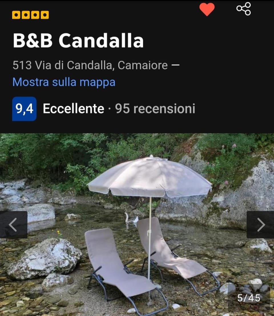 B&B Candalla Bed and Breakfast in Camaiore