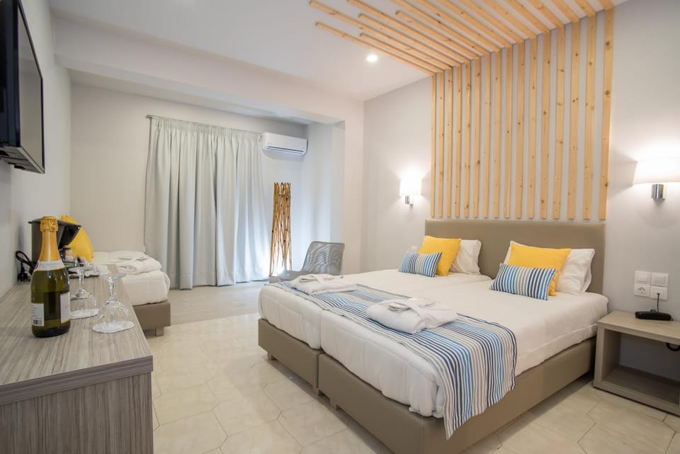 Bed, TV and multimedia, Photo of the whole room, Bedroom, air conditioner