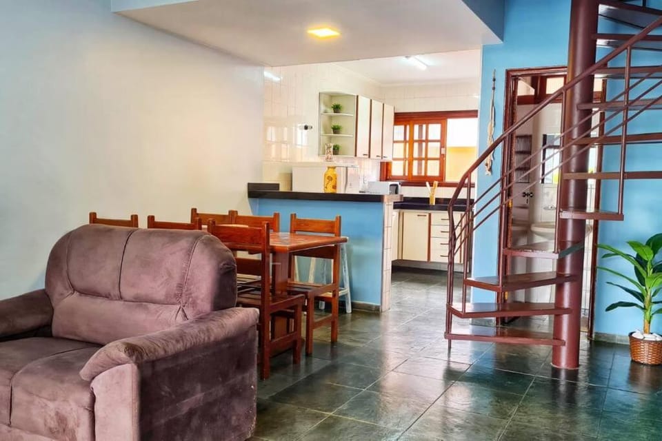 100mts DA PRAIA com Churrasqueira, Piscina e Wi-Fi Apartment in Caraguatatuba