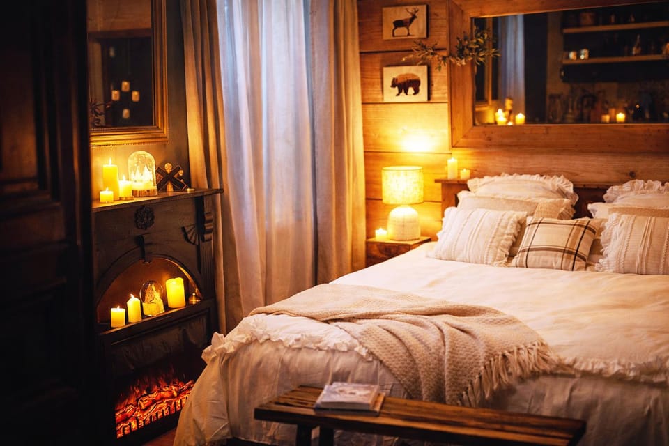 Le Chalet romantique en montagne, SPA, Écran cinéma, Lit king size, day use, 5min centre Apartment in Normandy