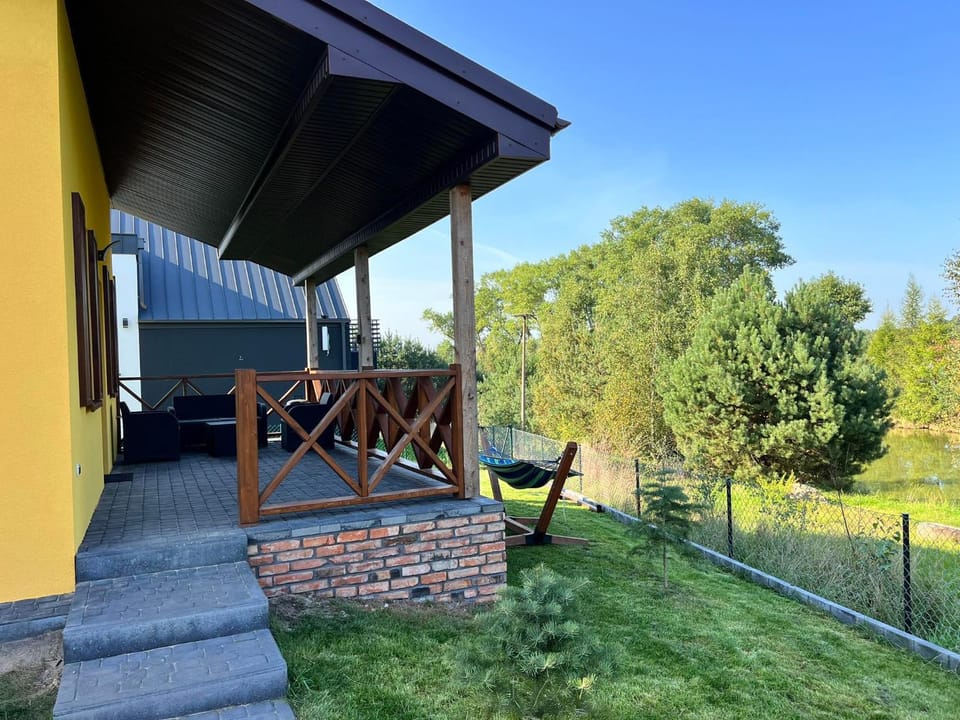 Brzozowe Wzgórze z jacuzzi i rowerami Villa in Pomeranian Voivodeship
