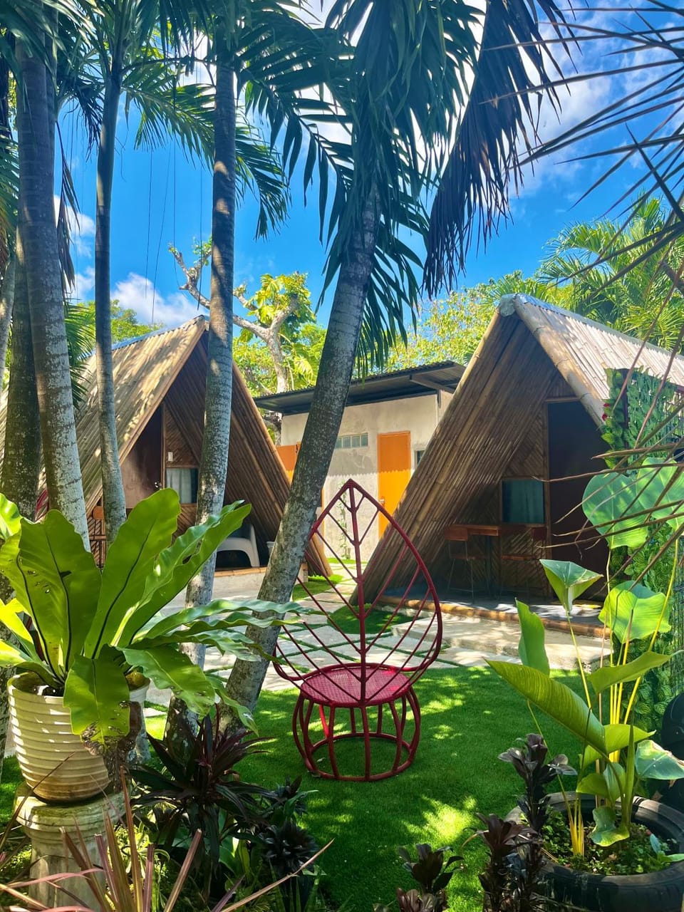 Property building, Garden view