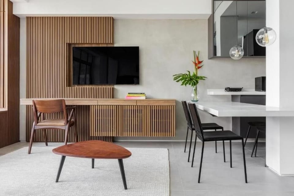 Living room, Dining area