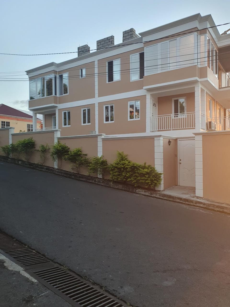 Quiet street view