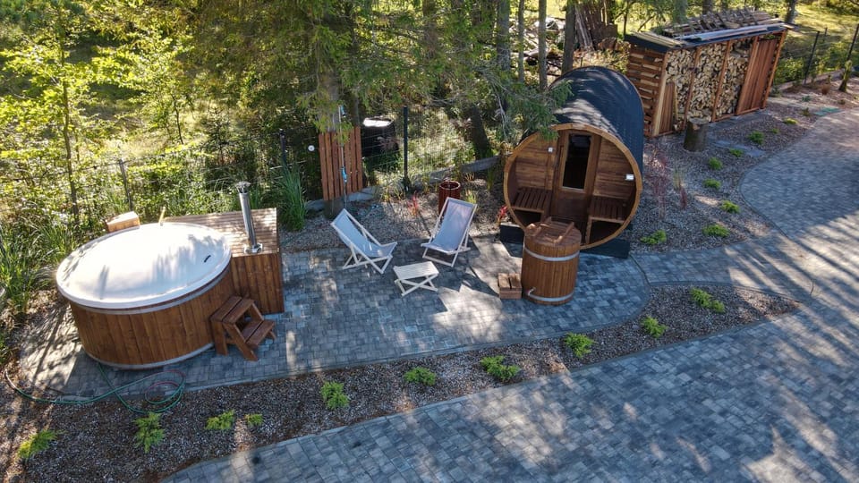 Garden, Hot Tub, Sauna, Spa and wellness centre/facilities, Garden view