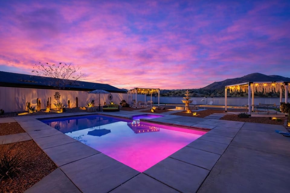 Day, Pool view, Swimming pool, Sunset