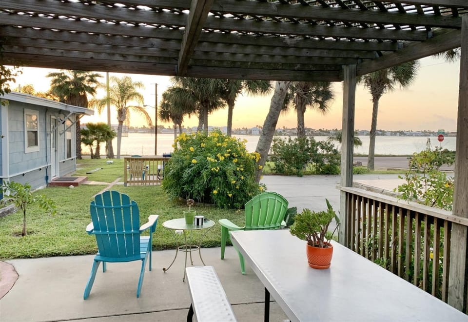 Patio, Garden, View (from property/room), Sea view, Sunset