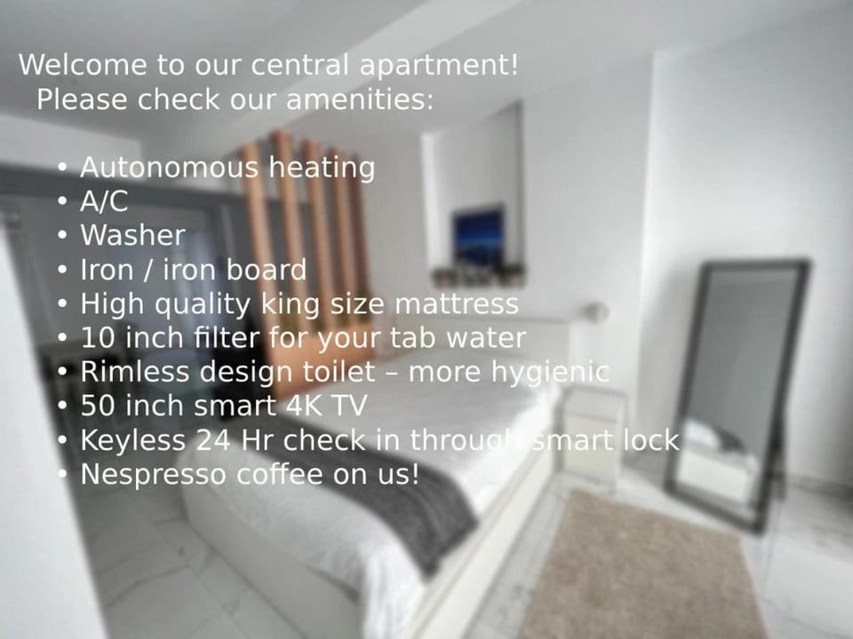 Bed, Text overlay