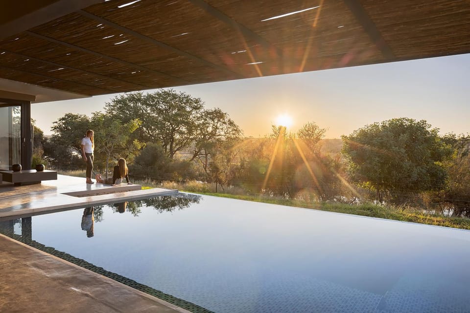 Day, Natural landscape, Pool view, Swimming pool, Swimming pool, Sunrise, Sunset