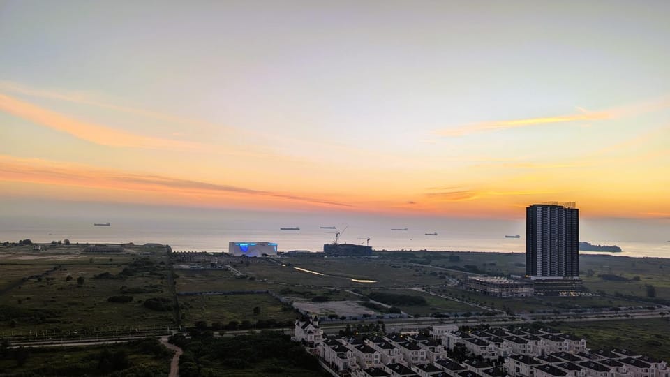 Sea view, Sunset