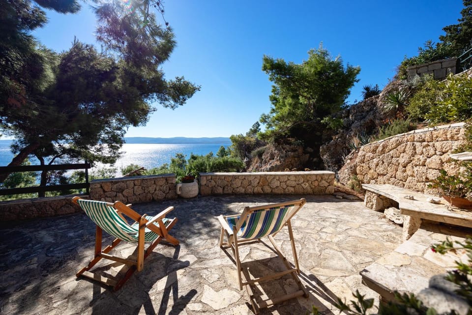 Patio, Day, Natural landscape, View (from property/room), Balcony/Terrace, Sea view