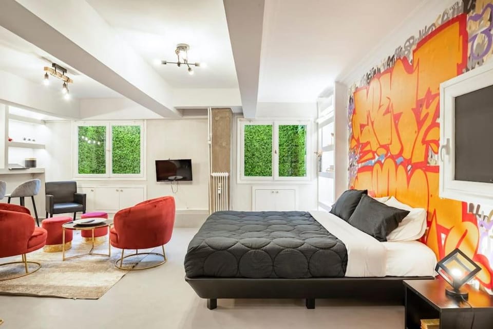 Brand New Modern Street-Style STUDIO /CITY CENTER Apartment in Athens