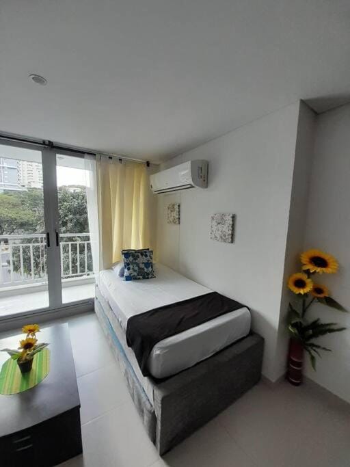 Apartamento en El Rodadero con piscina y jacuzzi Apartment in Gaira