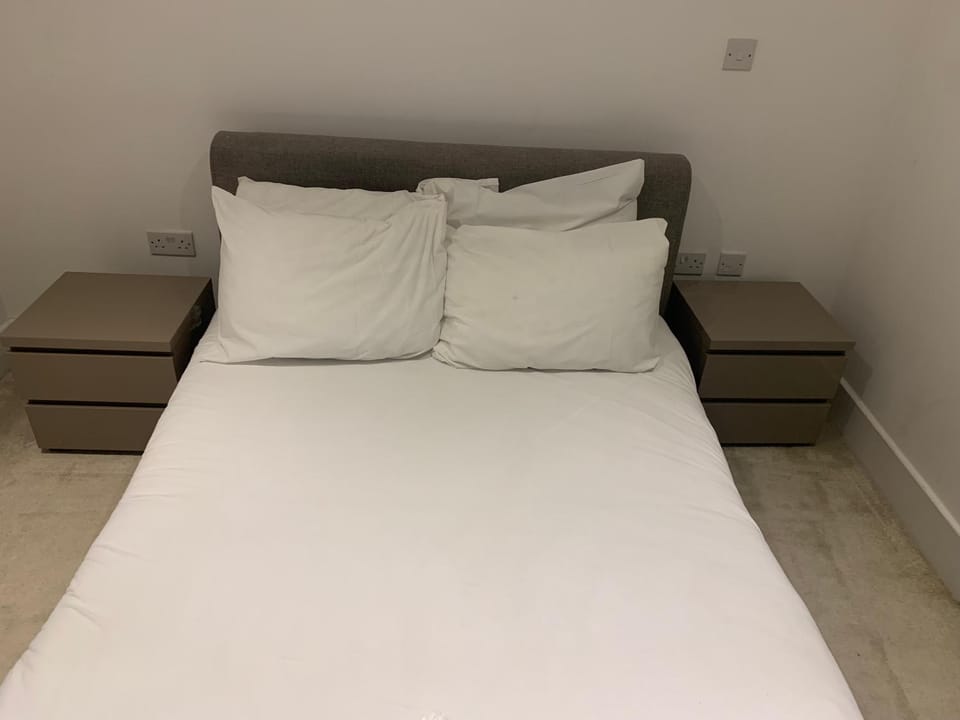 Bed, Living room, Photo of the whole room, Seating area, Bedroom