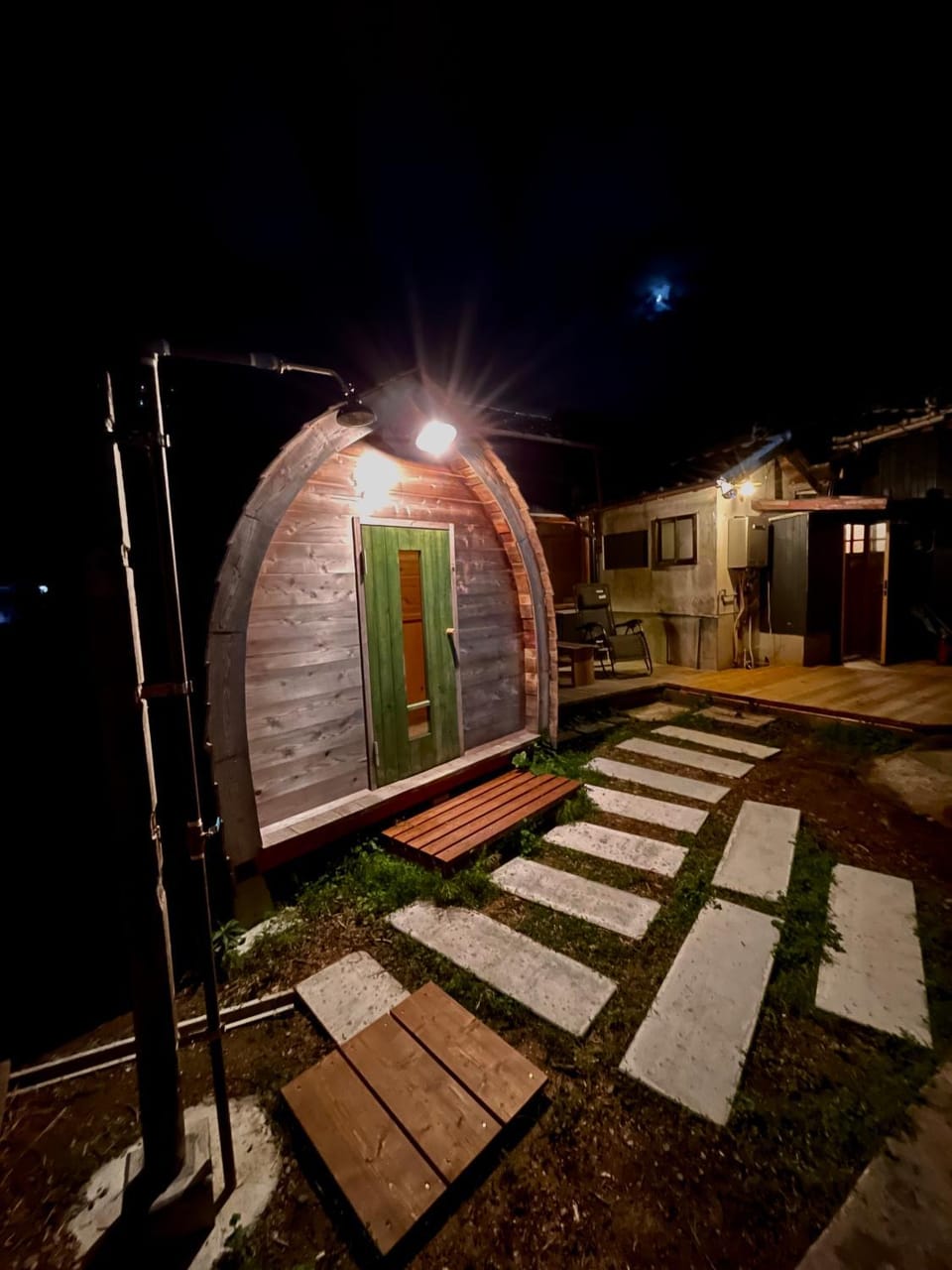Property building, Sauna