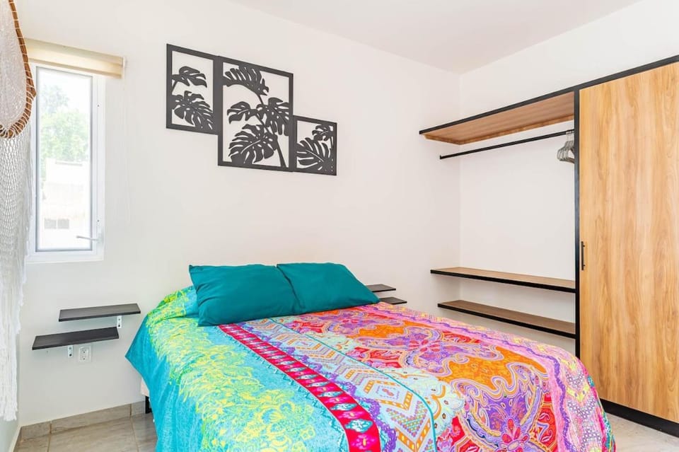 Nest to rest - Cozy ground floor apt with 2 bedrooms, pool and facilities Apartment in State of Quintana Roo