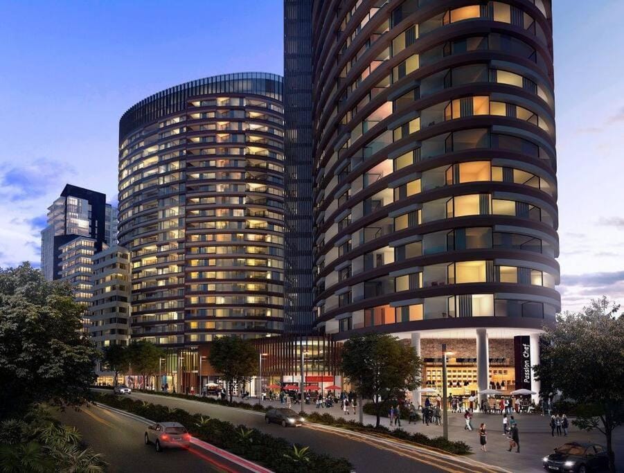 Panoramic City View 3bed2bath condo Wi-Fi Parking Apartment in Sydney