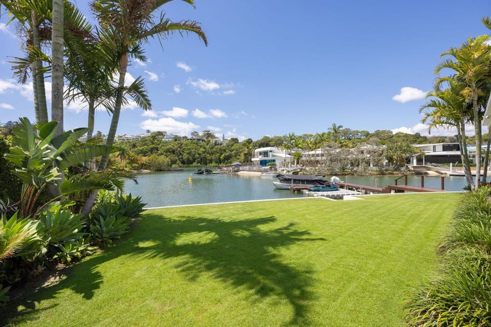 Garden view, River view