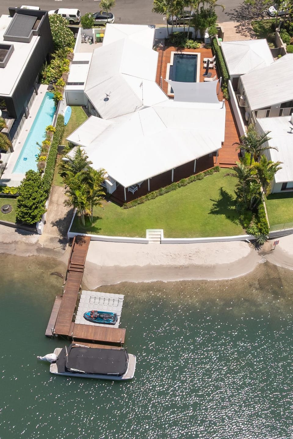 Property building, Bird's eye view, River view