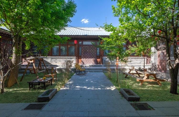 Property building, Garden, Garden view