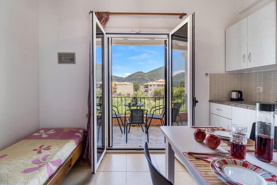 Property building, Living room, Bedroom