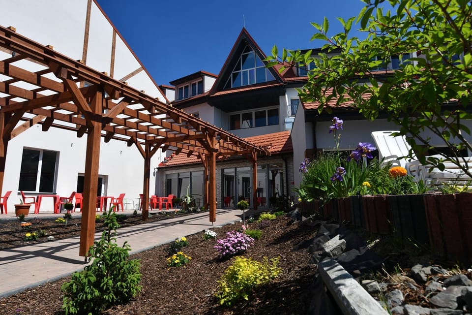 Property building, Garden