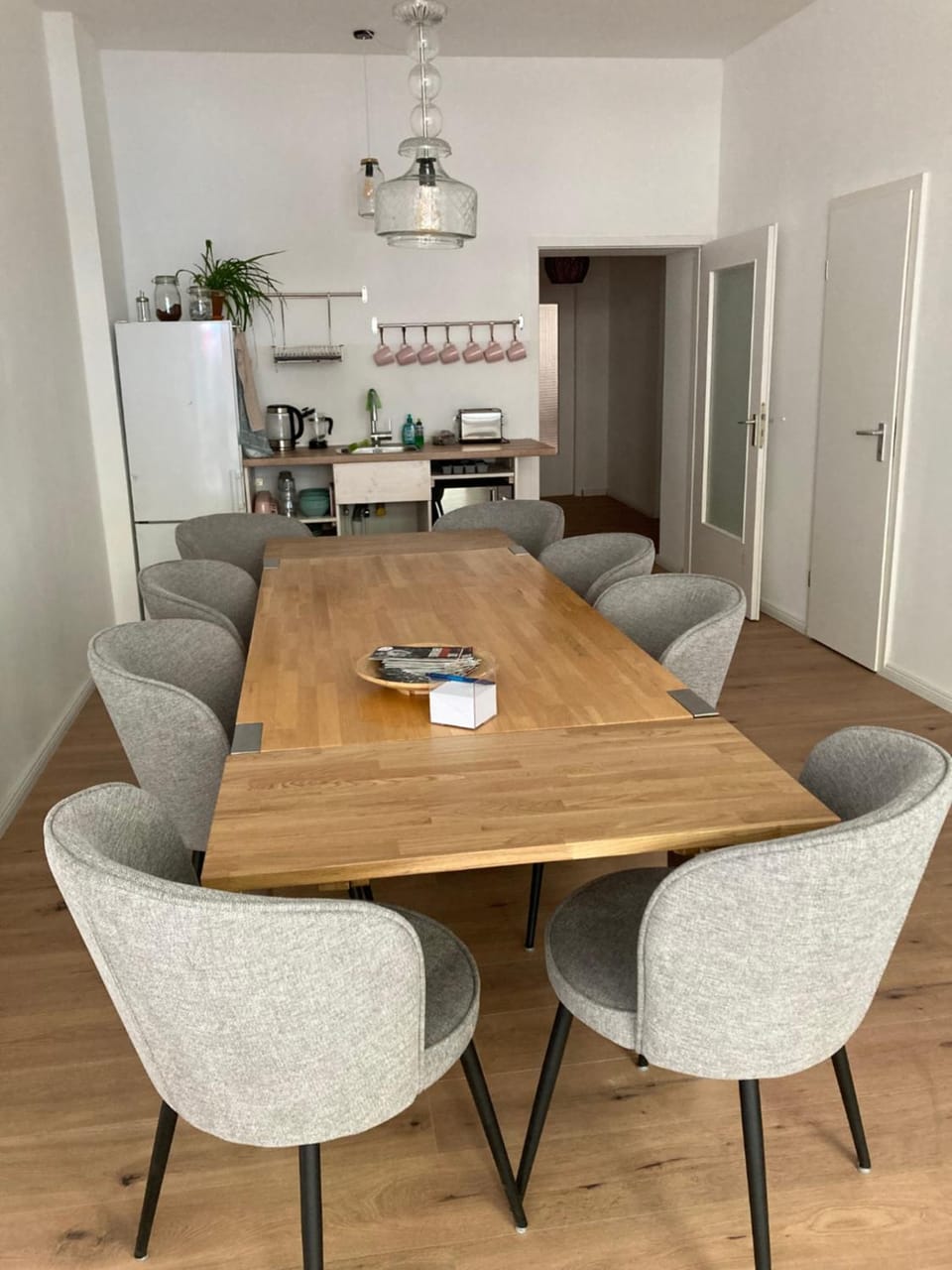Coffee/tea facilities, Kitchen or kitchenette, Living room, Seating area, Dining area, minibar