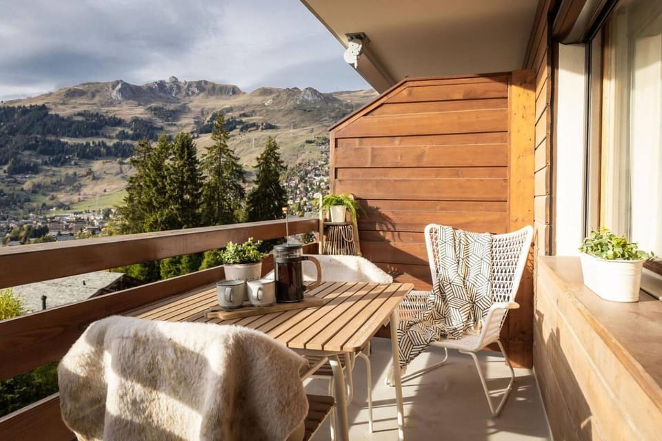 La Ruinette - Modern 1 bed, 3 mins from cable car Apartment in Bagnes