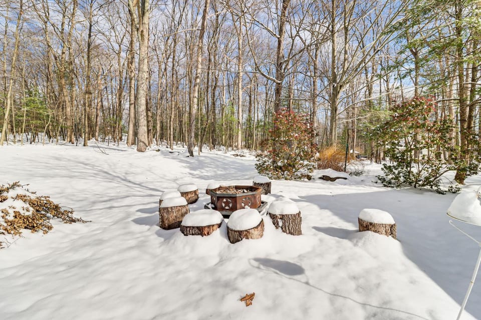 4 Mi to Camelback! Group-Friendly Poconos Cabin Cabin in Pocono Mountains