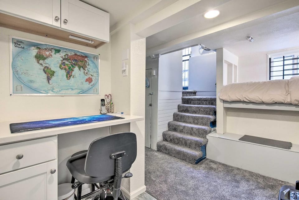 Steps to City Park + Restaurants: Denver Studio Apartment in Denver