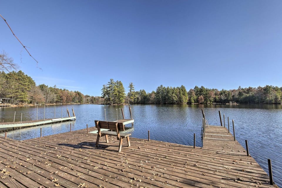 Retro Rhinelander Lake Retreat w/ Fire Pit! House in Rhinelander
