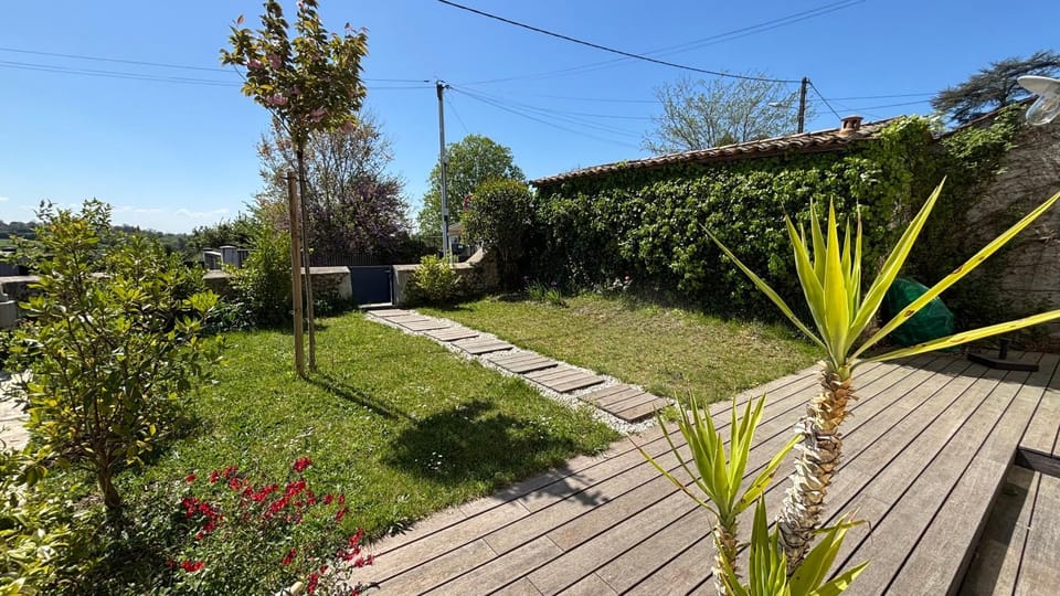 Spring, Garden, Garden view