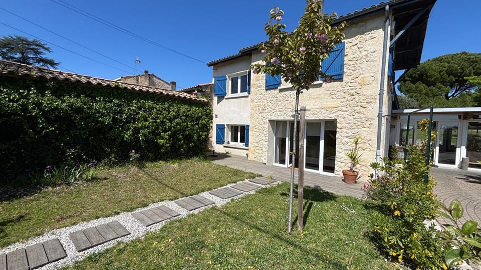 Spring, Garden, Garden view