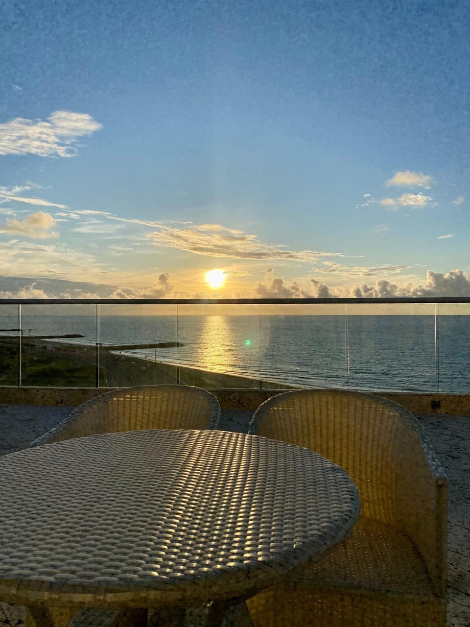 Sea view, Sunset