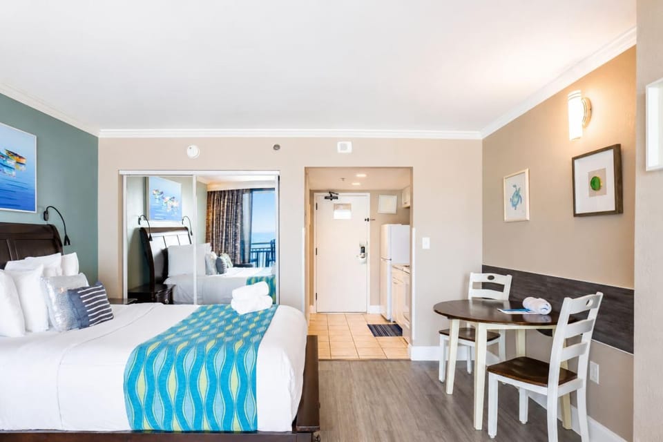 Immaculate Oceanfront Queen Suite With Updates! - Caravelle Resort 619 - Sleeps 2-3 Guests! House in Myrtle Beach