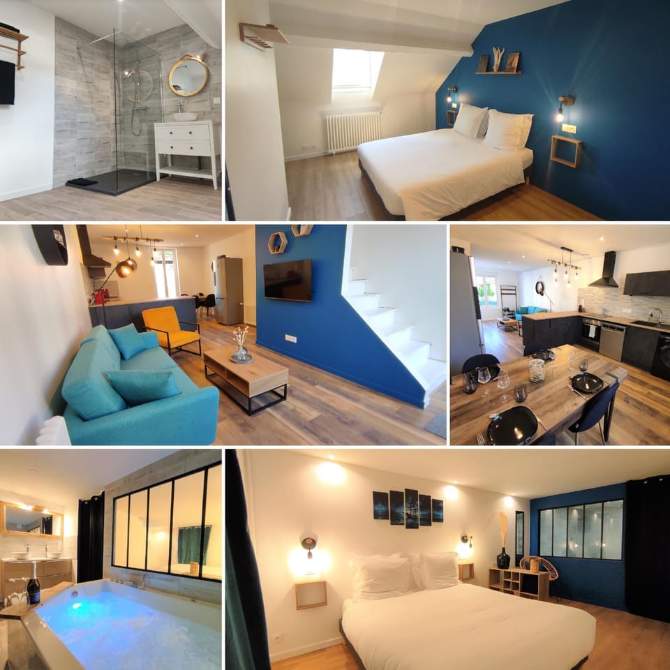 Bed, TV and multimedia, Kitchen or kitchenette, Living room, Photo of the whole room, Seating area, Bedroom